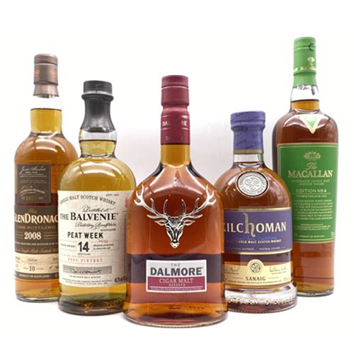 苏格兰威士忌现有128家单一威士忌厂 1（字母：A-G ）（2020年2月）